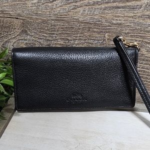 Coach Pebble Leather Wallet